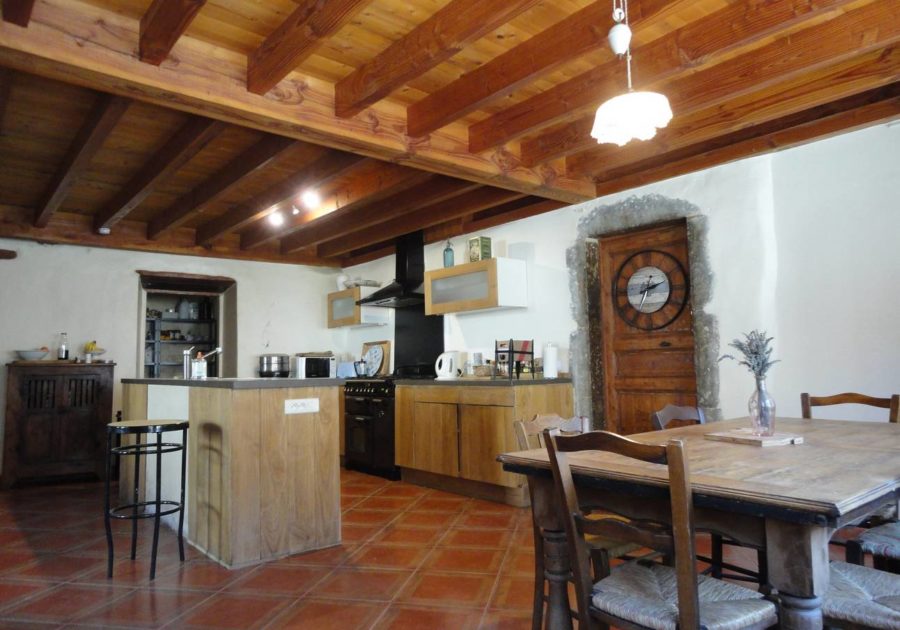 Cuisine & salle à manger gîte